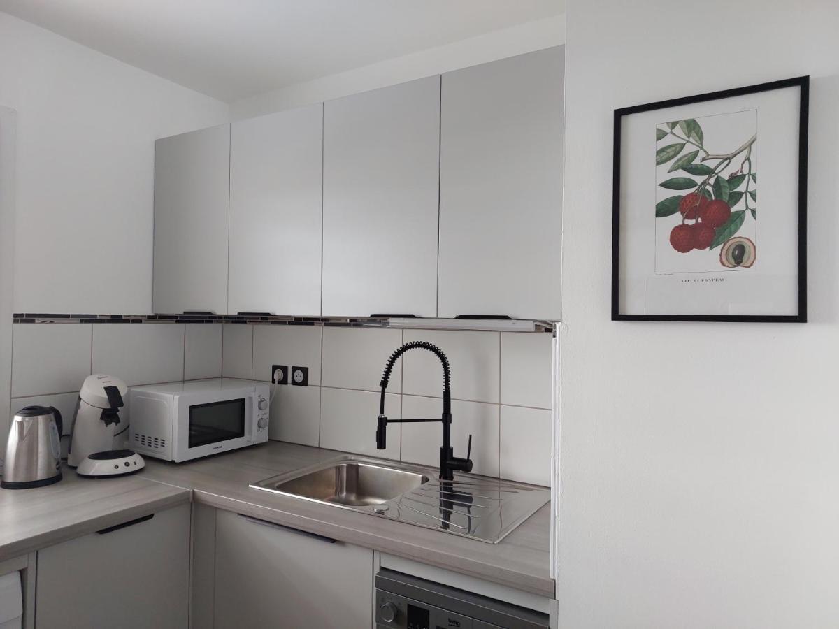 Ferienwohnung Beau T3 Litchi Vue Ocean Piscine Saint-Gilles-les-Bains Exterior foto