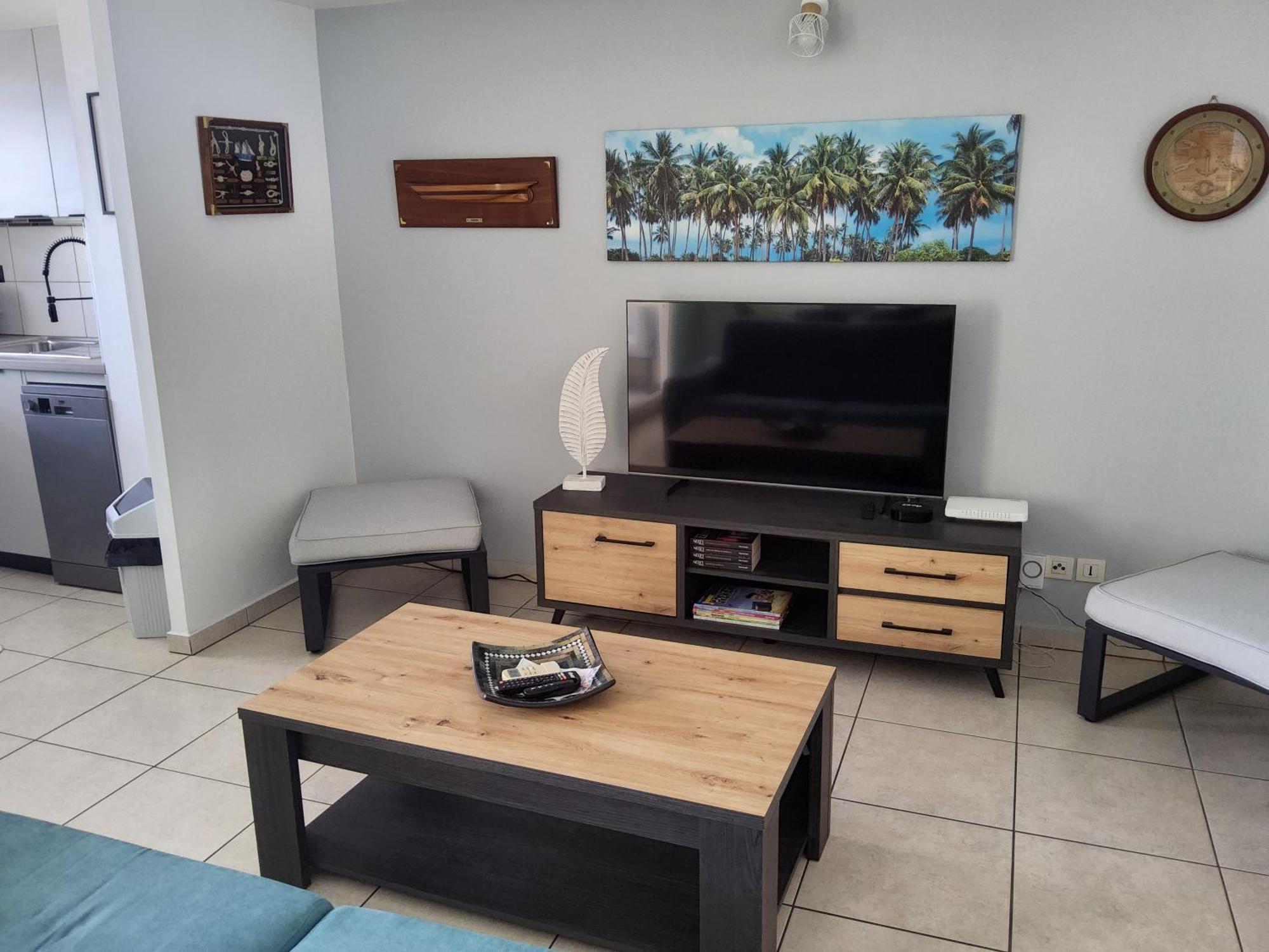 Ferienwohnung Beau T3 Litchi Vue Ocean Piscine Saint-Gilles-les-Bains Exterior foto